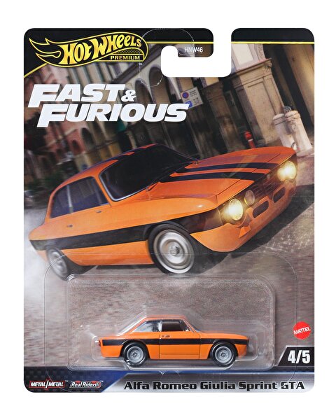 Hot Wheels Hızlı ve Öfkeli Premium Arabalar Alfa Romeo Giulia SprintT GTA JBM04