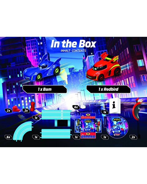 Carrera First Batwheels Aksiyon Zamanı Yarış Pisti Seti