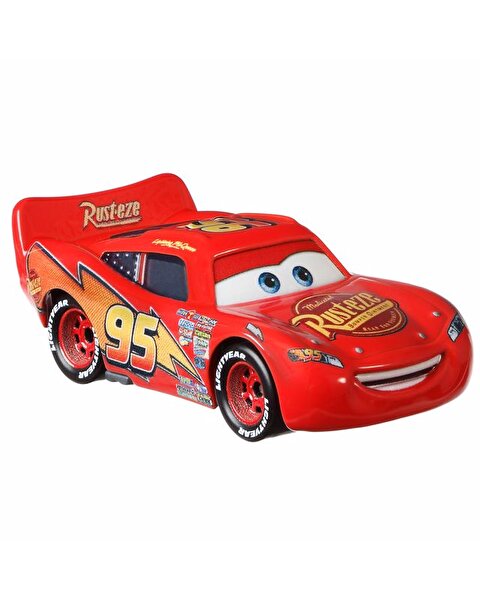 Cars 3 Tekli Karakter Araçlar Lightning Mcqueen With Rusteze Sign GCC81