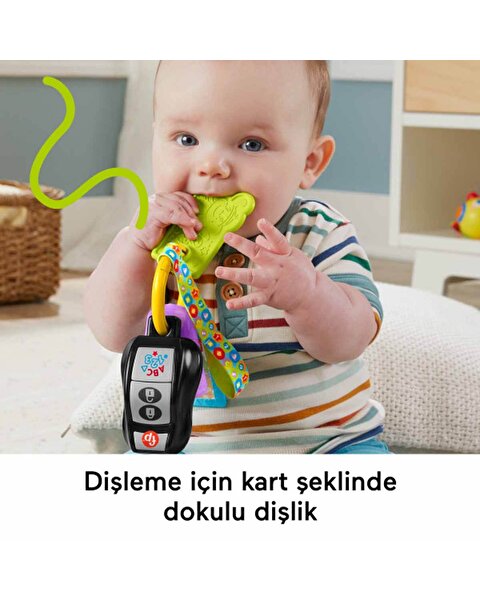 Fisher Price Sesli Eğlen ve Öğren Eğlenceli Aktivite Anahtarı HWY40