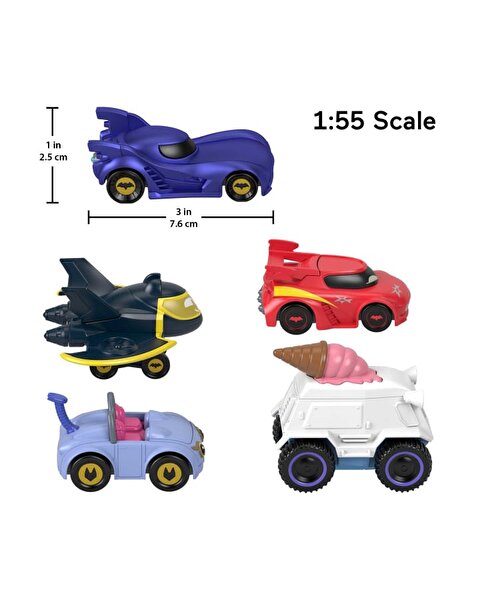 Fisher Price Batwheels Çoklu Araç Paketi HML20