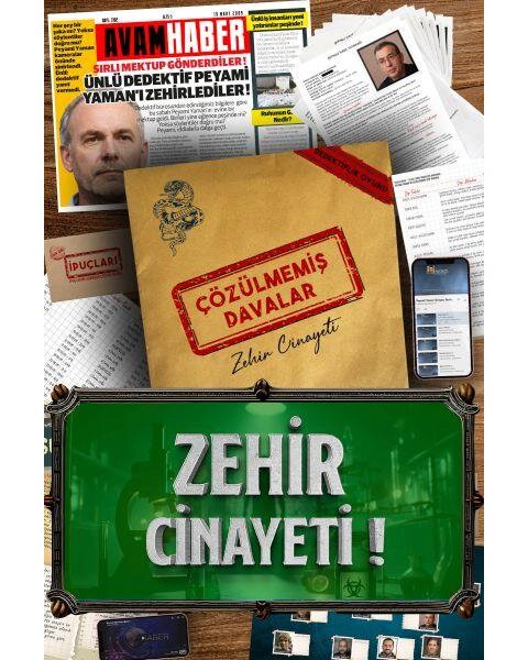 Çözülmemiş Davalar Zehir Cinayeti Dedektif Oyunu