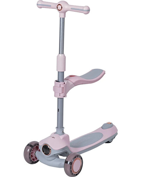 Prego Sidney Oturaklı Scooter Pembe