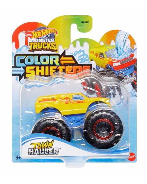 Hot Wheels Monster Trucks Renk Değiştiren Araçlar Town Heauler HGX10