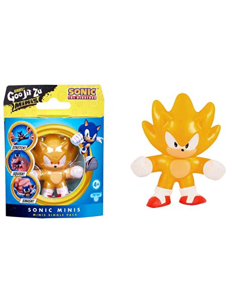 Goojitzu Sonic Mini Figür Tekli Paket S3-08267 Super Sonic