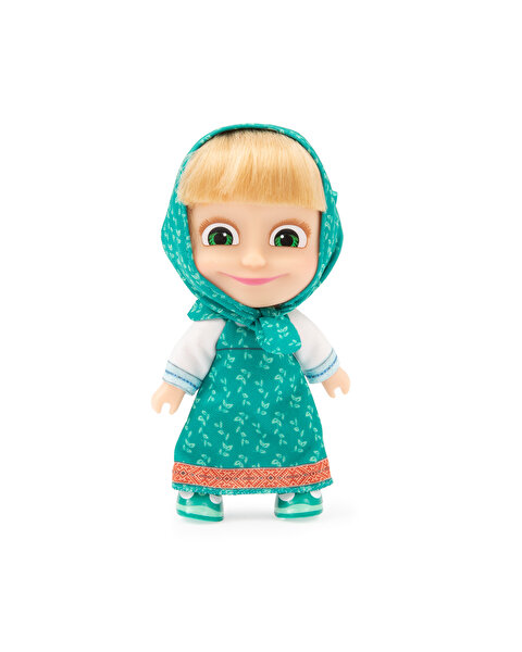 Masha & Koca Ayı S3 Masha 12 Cm Yeşil Elbiseli