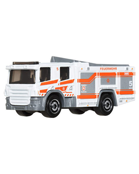 Matchbox Tekli̇ Arabalar Scania P 360 Fire Truck JBT09