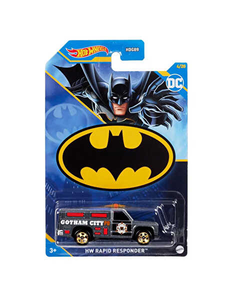 Hot Wheels Batman Temalı Arabalar Hw Rapid Responder HLK54