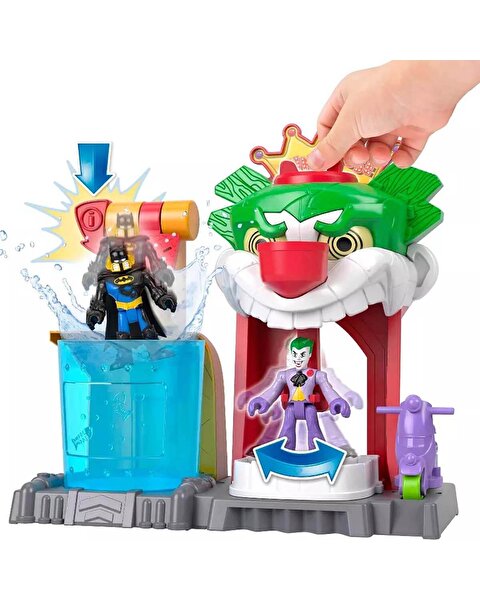 Imaginext DC Super Friends Renk Değiştiren Joker Eğlence Evi Oyun Seti HMX55
