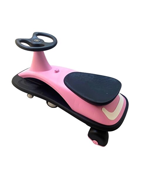 Sesli ve Işıklı Royal Swing Car Pembe
