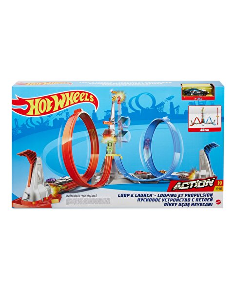 Hot Wheels Dikey Uçuş Heyecanı Pist Seti GRW39