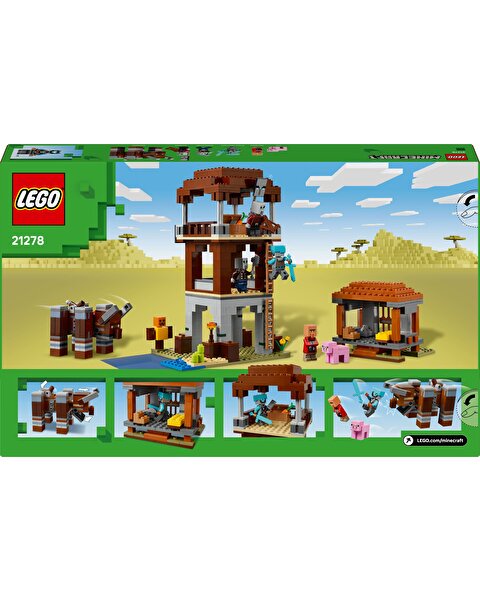 LEGO Minecraft Yağmacı Karakolu ve Çapulcu 21278