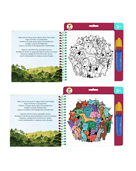 Aqua Magic Sihirli Boyama Kitabı Mandala