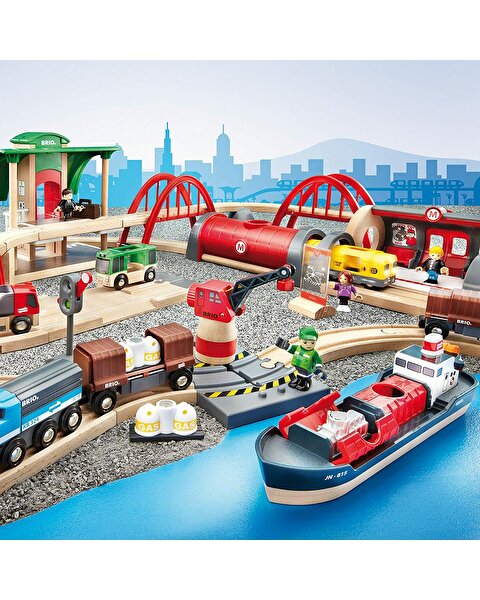 Brio Delüks Tren Yolu Seti 33052