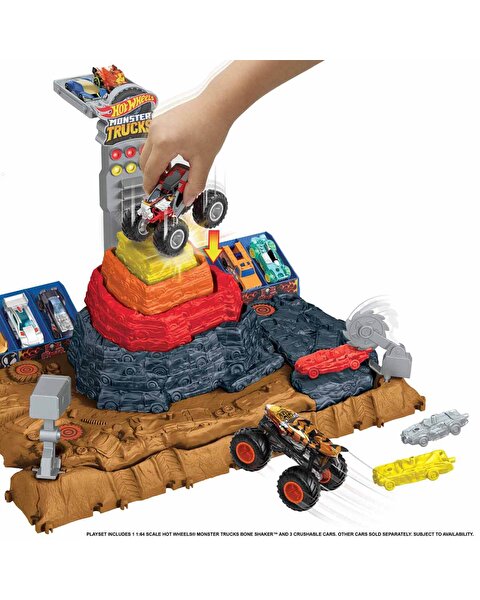 Hot Wheels Monster Trucks Muhteşem Çarpışma Arenası Oyun Seti HNB96