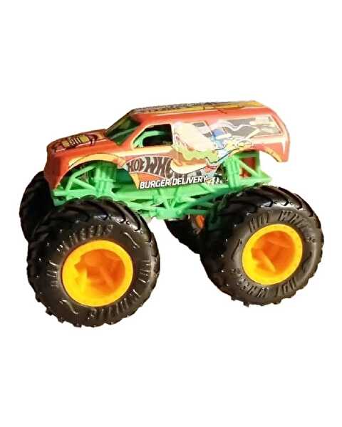 Hot Wheels Monster Trucks 1:64 Arabalar Burger Delivery GTH77