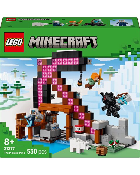 LEGO Minecraft Kazma Madeni 21277