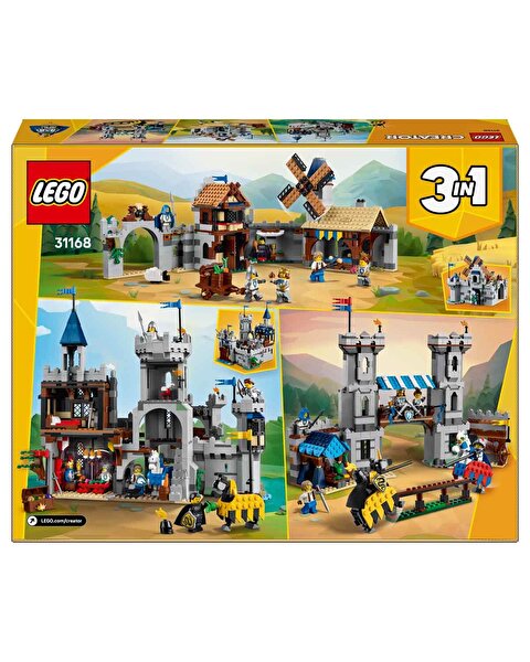 LEGO Creator 3 in 1 Orta Çağ Atlı Şövalye Kalesi 31168