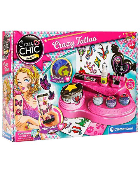 Clementoni Crazy Chic Çılgın Dövmeler