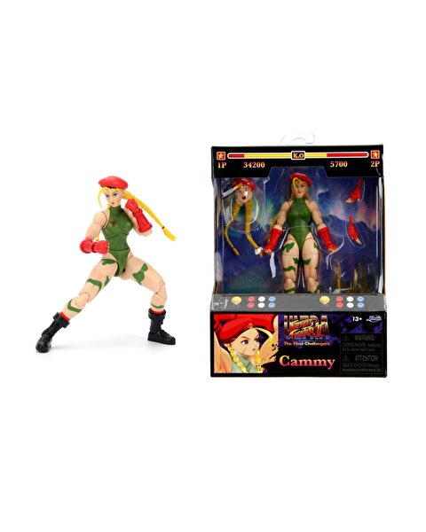 Jada Street Fighter II Cammy White Figürü