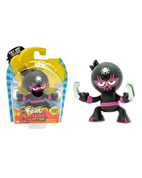 Fart Ninjas Gaz Çıkaran Sensörlü Figür Shadow Stinker