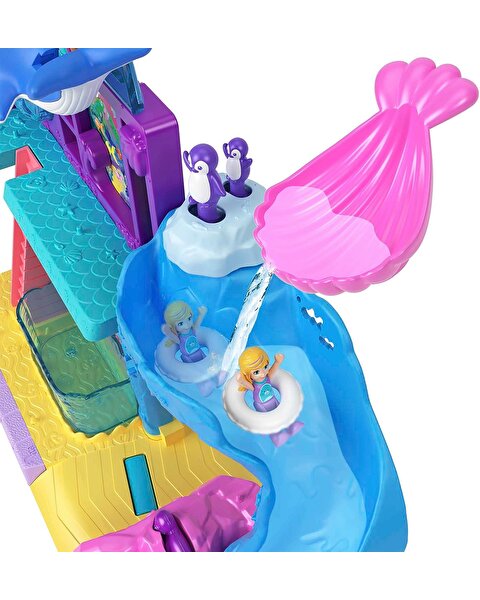 Polly Pocket Pollyville Eğlenceli Akvaryum Oyun Seti