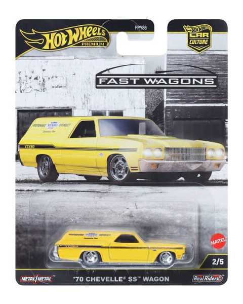 Hot Wheels Car Culture Premium Arabalar 70 Chevelle SS Wagon JBK67
