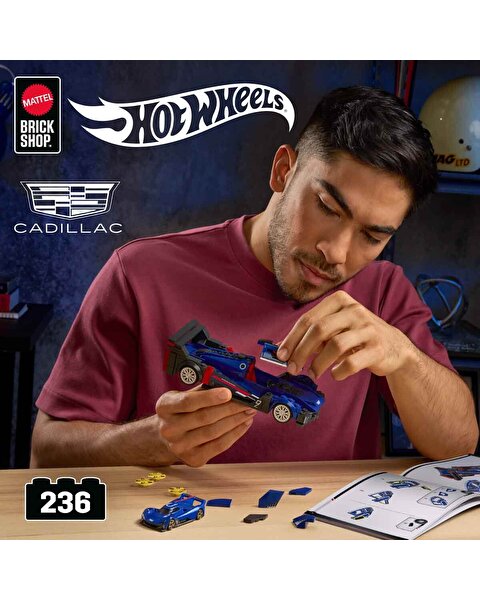 Hot Wheels Premium Serisi Speed Serisi Cadillac Project GTP Hypercar Araba 236 Parça JFR89