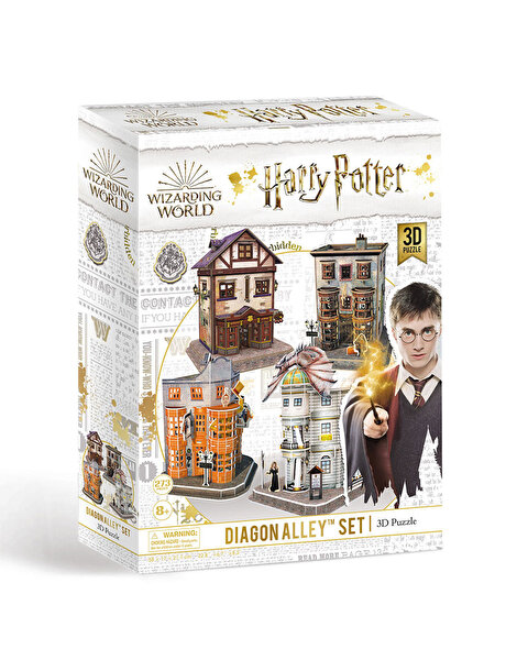 Cubic Fun 3D Puzzle Harry Potter Diagon Yolu 4 Bina