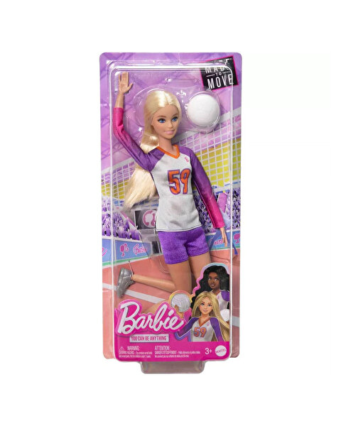 Barbie Made to Move Voleybol Oyuncusu Bebek HKT72