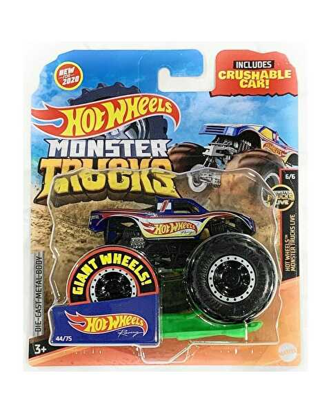 Hot Wheels Monster Trucks 1:64 Arabalar Mavi Hot Wheels GJF03
