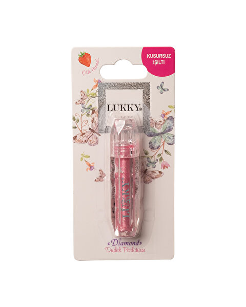 Lukky Çilek Aromalı Dudak Parlatıcısı