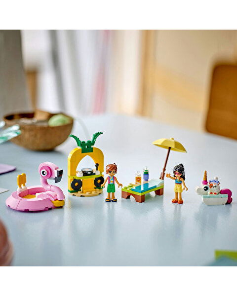 LEGO Friends Tek Boynuzlu At ve Flamingo Havuz Partisi 42658