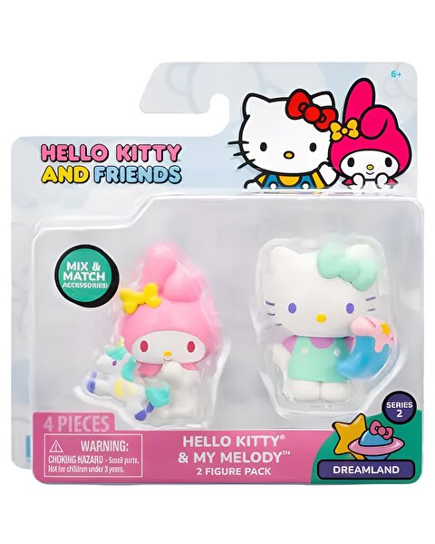 Hello Kitty 2'li Mini Figür Hello Kitty ve My Melody