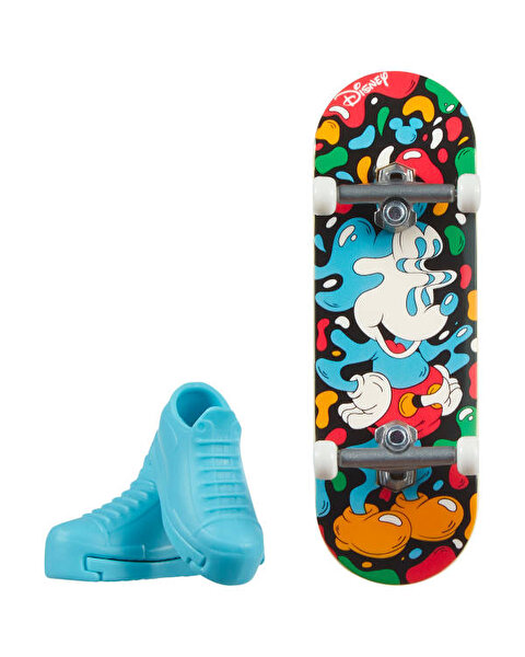 Hot Wheels Skate Parmak Kaykay ve Ayakkabı Paketleri Mickey Mouse JGL93