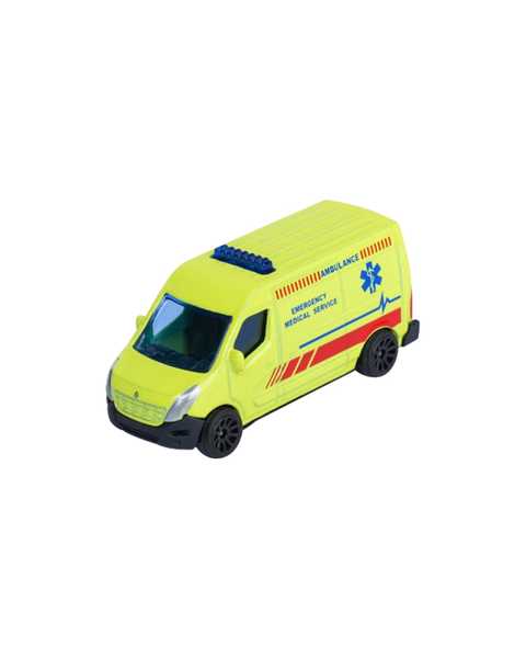 Majorette Ride Now Serisi Arabaları Renault Master Sarı