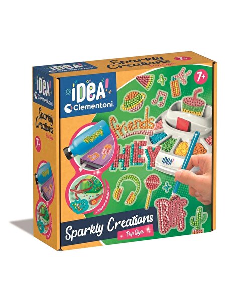 Clementoni Sparkly Creations Pop Style Işıltılı Sticker Tasarım Seti