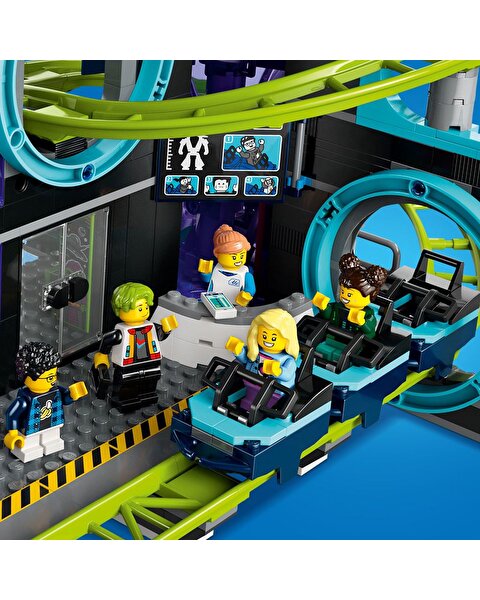 LEGO City Robot Dünyası Hız Treni Parkı 60421