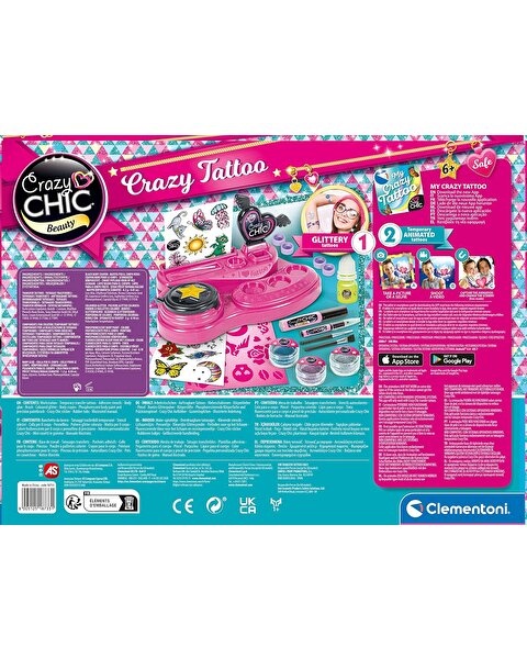 Clementoni Crazy Chic Çılgın Dövmeler