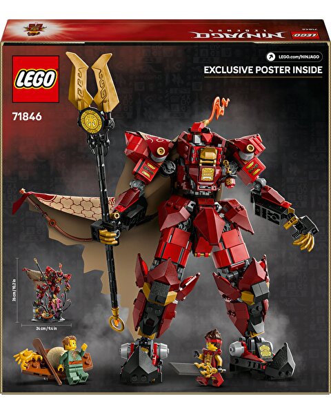 LEGO Ninjago Ateş Şövalyesi Robotu 71846