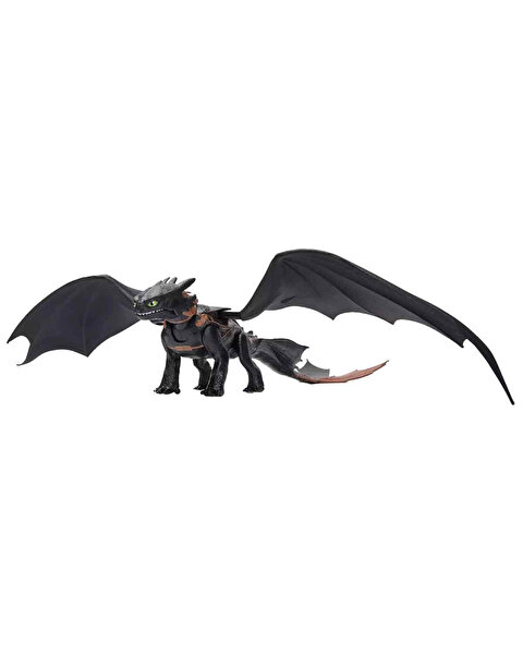 Ejderhanı Nasıl Eğitirsin Sesli ve Işıklı Ultimate Plazma Patlaması Dişsiz Aksiyon Figürü 38 Cm