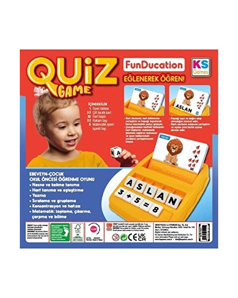 Quiz Game 64 Kelime İşlem Oyunu