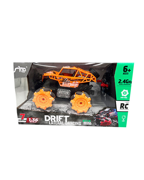 1:36 Uzaktan Kumandalı Drift Car Turuncu