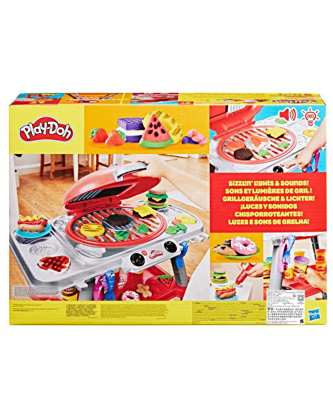 Play Doh Işıklı ve Sesli Sizzlin Izgara Oyun Seti G0500