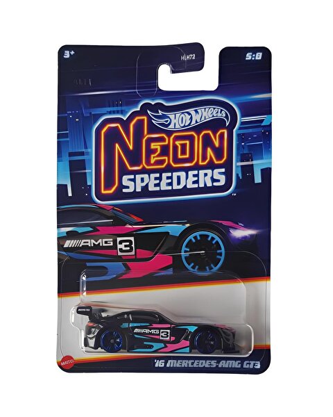 Hot Wheels Neon Speeder Arabalar 2016 Mercedes AMG GT3 HRW79
