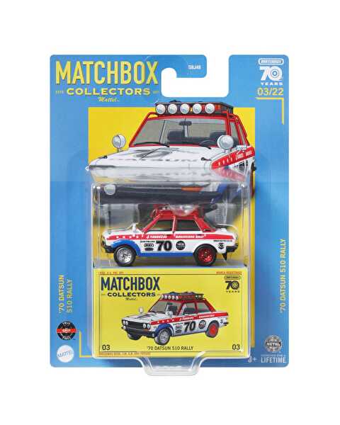 Matchbox Premium Arabalar 70 Datsun 510 Rally HLJ58