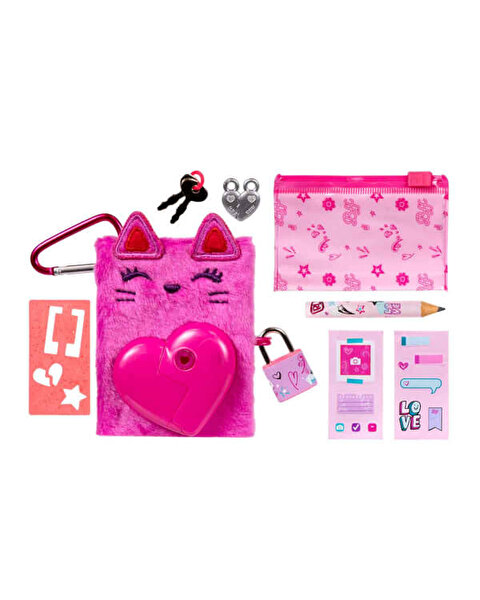 Real Littles Mini Günlük S9 CDU12 Pembe Kedi