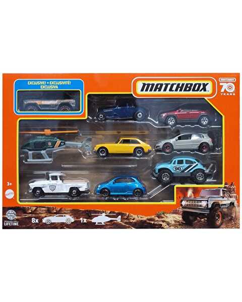 Matchbox Dokuzlu Araba Seti HKY05