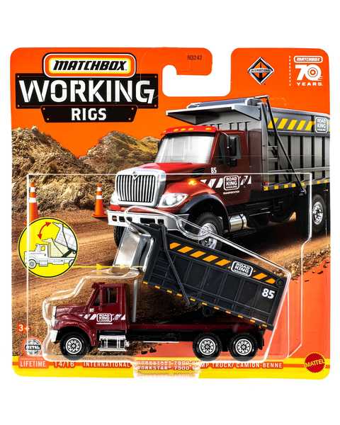 Matchbox İş Makinaları İnternational Workstar 7500 Dump HLN01