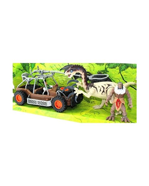 Dinozor Avcısı Buggy'li  Oyun Seti